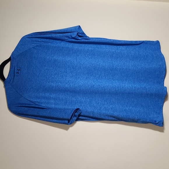 Under Armour Tech Tee Heat Gear, Men's Large, Blue - Picture 6 of 8